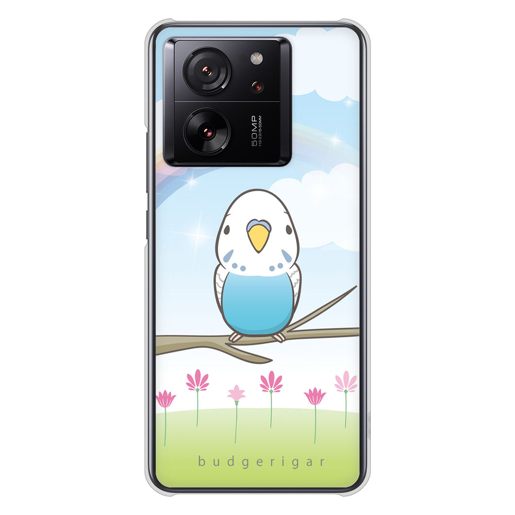 Xiaomi 13T XIG04 au 高画質仕上げ 背面印刷 ハードケースセキセイインコ