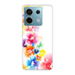 Xiaomi Redmi Note 13 Pro 5G XIG05 au 1209 光と花 ハードケース 背面印刷