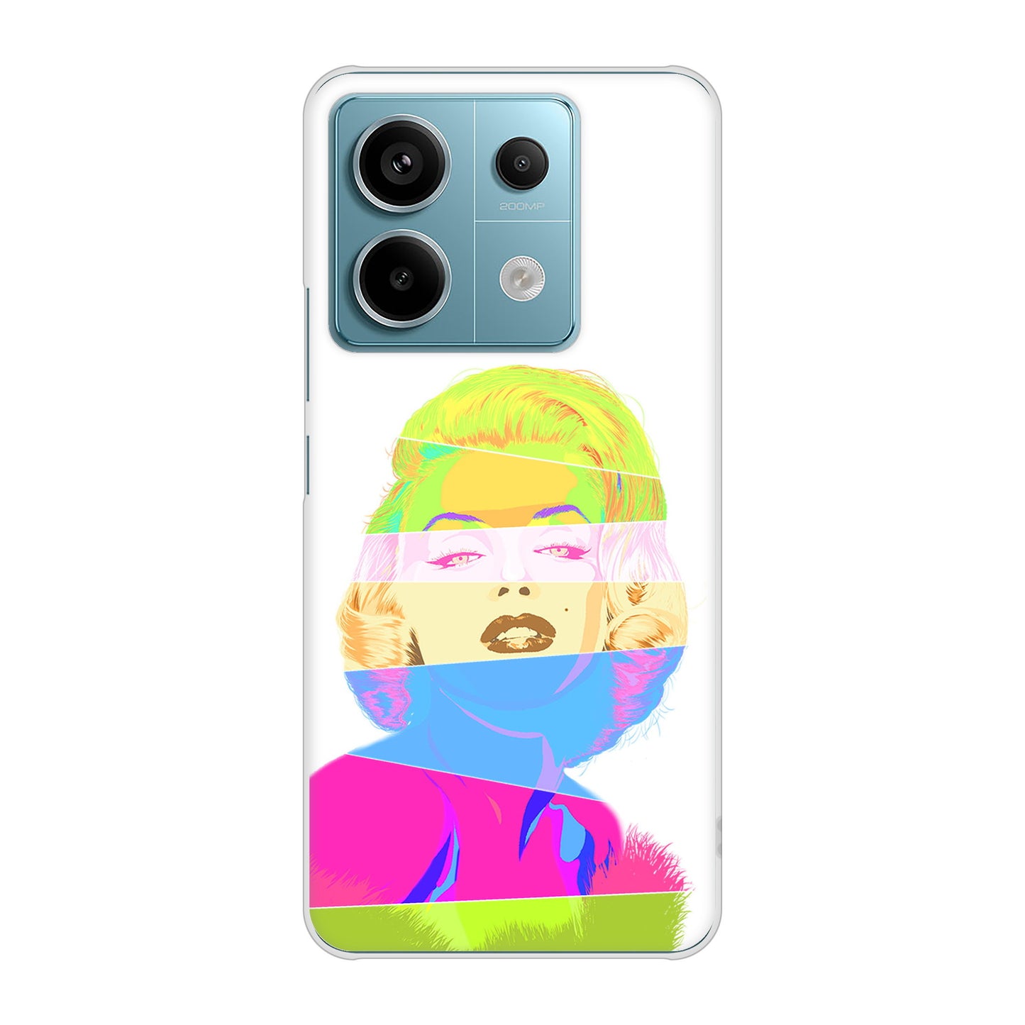 Xiaomi Redmi Note 13 Pro 5G XIG05 au マリリンモンローデザイン ハードケース 背面印刷