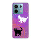 Xiaomi Redmi Note 13 Pro 5G XIG05 au 魔法陣猫 ハードケース 背面印刷
