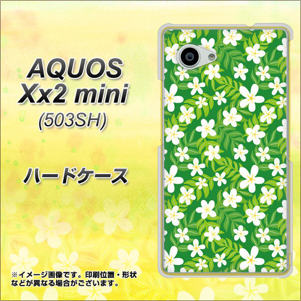 AQUOS Xx2 mini 503SH SoftBank 760 ジャスミンの花畑 ハードケース 背面印刷