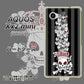 AQUOS Xx2 mini 503SH SoftBank AG802 苺骸骨王冠蔦（黒） ハードケース 背面印刷