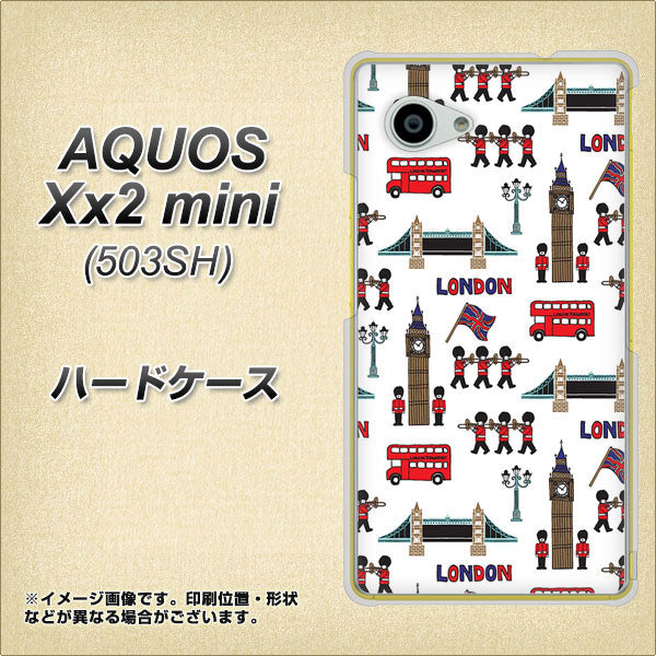 AQUOS Xx2 mini 503SH SoftBank EK811 ロンドンの街 ハードケース 背面印刷