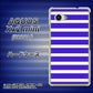 AQUOS Xx2 mini 503SH SoftBank EK880 ボーダーライトブルー ハードケース 背面印刷