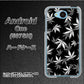 507SH Android One Y!mobile 064 モノトーン大麻ブラック ハードケース 背面印刷