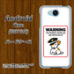507SH Android One Y!mobile 374 猛犬注意 ハードケース 背面印刷