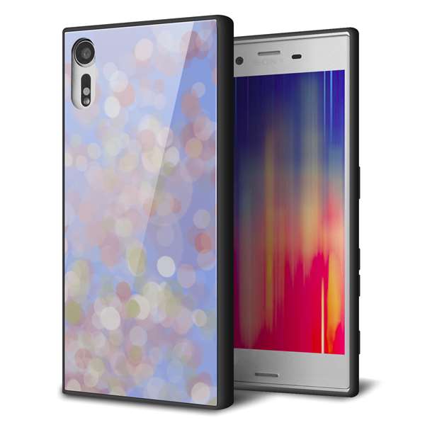 Xperia XZs 602SO SoftBank 強化ガラス＆TPUスマホケース ガラプリ【YJ293 デザイン】