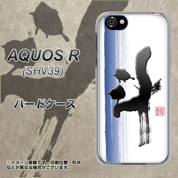 AQUOS R 605SH SoftBank OE829 斗 ハードケース 背面印刷