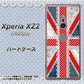 Xperia XZ2 702SO SoftBank SC805 ユニオンジャック レース ハードケース 背面印刷