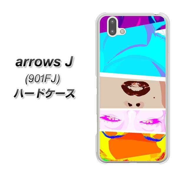 arrows J 901FJ Y!mobile YJ211 マリリンモンローデザイン（D） ハードケース 背面印刷