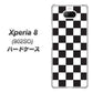 Xperia 8 902SO SoftBank 151 フラッグチェック ハードケース 背面印刷