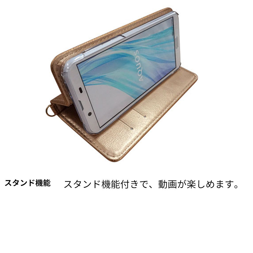 Xperia XZ SOV34 au スマホケース 手帳型 ニコちゃん 耐衝撃