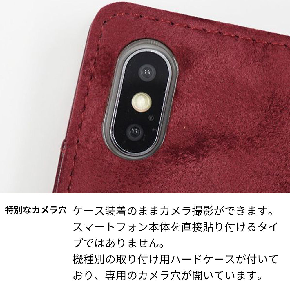 Google Pixel 11 スマホケース 手帳型 スエード風 ウェーブ ミラー付 スタンド付