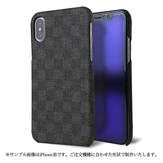 iPhone5s チェックパターンまるっと全貼りハードケース