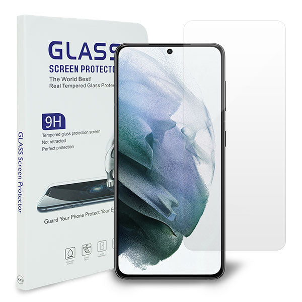 Galaxy S21 5G SC-51B docomo 強化ガラス液晶保護フィルム 0.5mm 表面硬度9H 衝撃吸収 指紋防止 防水