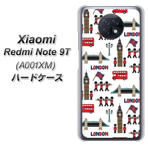 Redmi Note 9T 64GB SoftBank EK811 ロンドンの街 ハードケース 背面印刷