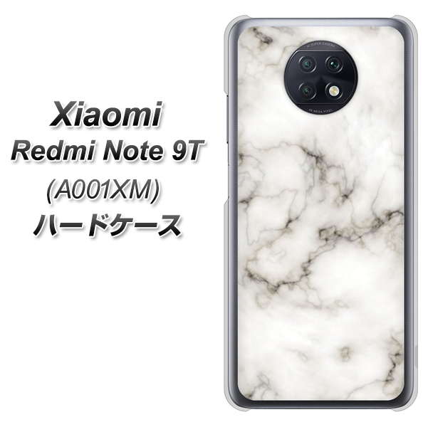 Redmi Note 9T 64GB SoftBank KM871 大理石WH ハードケース 背面印刷
