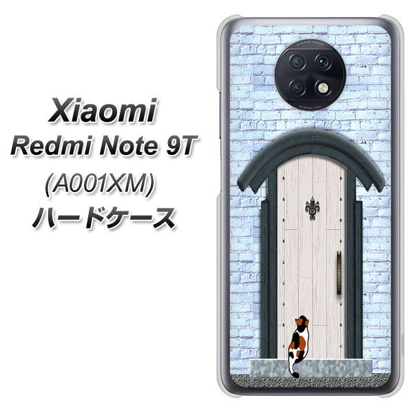 Redmi Note 9T 64GB SoftBank YA951 石ドア01 ハードケース 背面印刷