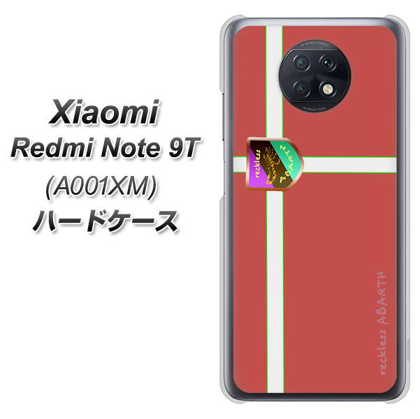 Redmi Note 9T 64GB SoftBank YC934 アバルト05 ハードケース 背面印刷