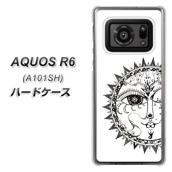 AQUOS R6 A101SH SoftBank 207 太陽神 ハードケース 背面印刷