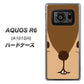 AQUOS R6 A101SH SoftBank 349 りす ハードケース 背面印刷