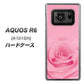 AQUOS R6 A101SH SoftBank 401 ピンクのバラ ハードケース 背面印刷