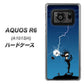 AQUOS R6 A101SH SoftBank 417 ゴルファーの苦難 ハードケース 背面印刷