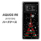 AQUOS R6 A101SH SoftBank 525 エッフェル塔bk-cr ハードケース 背面印刷