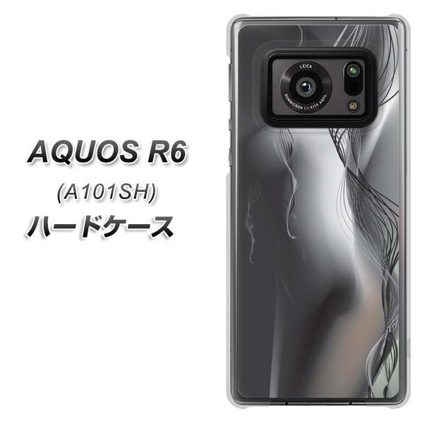 AQUOS R6 A101SH SoftBank 566 ボディウォール ハードケース 背面印刷