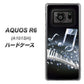 AQUOS R6 A101SH SoftBank 575 鍵盤に踊る音 ハードケース 背面印刷
