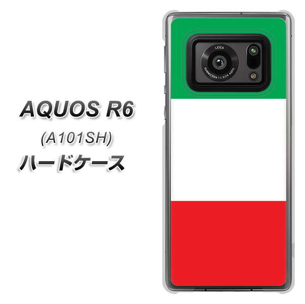 AQUOS R6 A101SH SoftBank 676 イタリア ハードケース 背面印刷