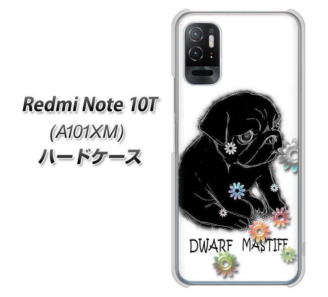 Redmi Note 10T A101XM SoftBank YD859 パグ05 ハードケース 背面印刷