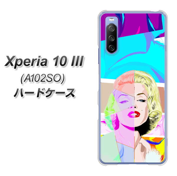 Xperia 10 III A102SO Y!mobile YJ210 マリリンモンローデザイン（C） ハードケース 背面印刷