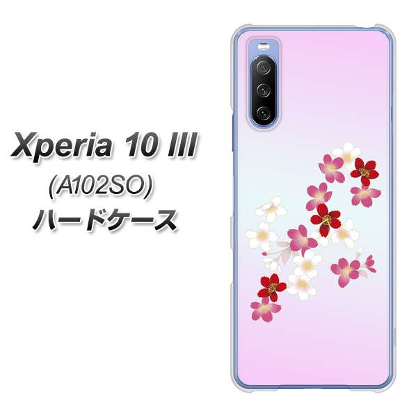 Xperia 10 III A102SO Y!mobile YJ320 桜 和 ハードケース 背面印刷