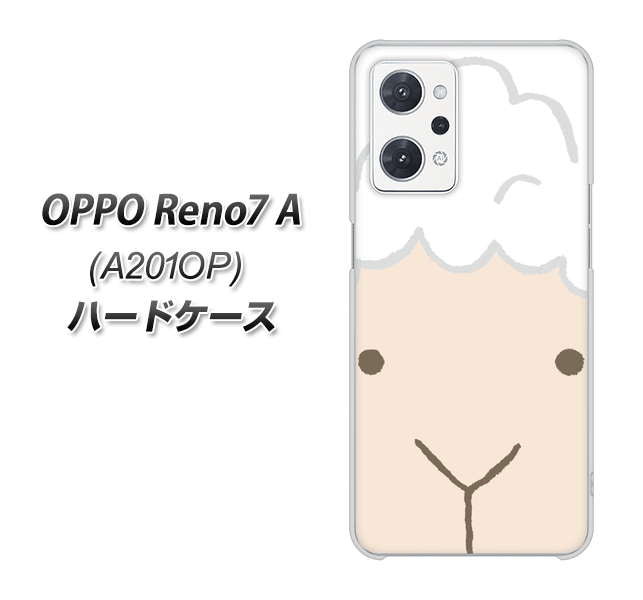 OPPO Reno7 A A201OP Y!mobile 346 ひつじ ハードケース 背面印刷