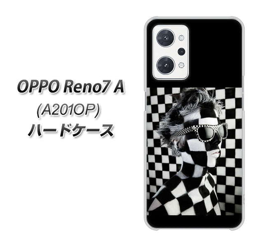 OPPO Reno7 A A201OP Y!mobile 357 bk&wh ハードケース 背面印刷