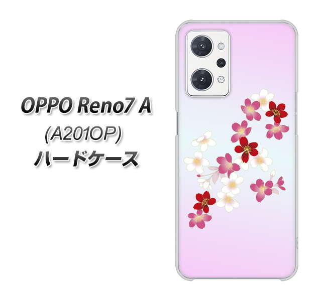 OPPO Reno7 A A201OP Y!mobile YJ320 桜 和 ハードケース 背面印刷