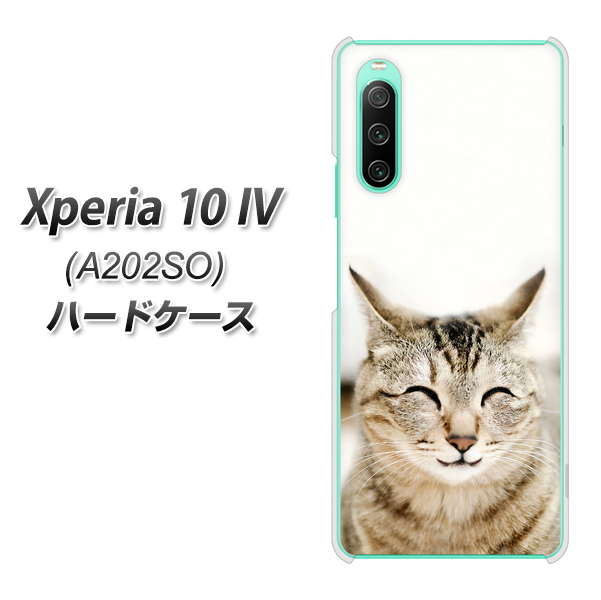Xperia 10 IV A202SO SoftBank VA801 笑福ねこ ハードケース 背面印刷