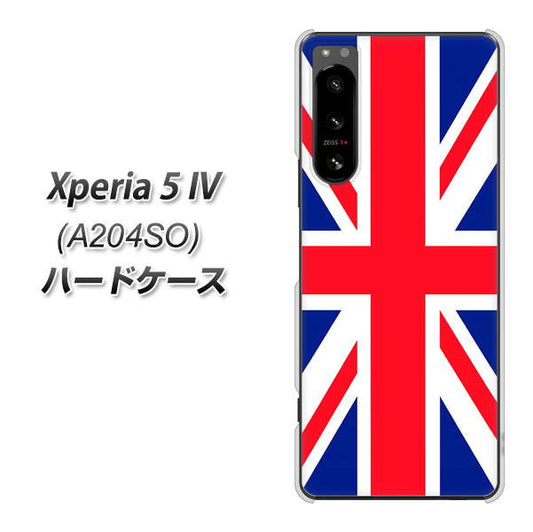 Xperia 5 IV A204SO SoftBank 200 イギリス (ユニオン・ジャック） ハードケース 背面印刷