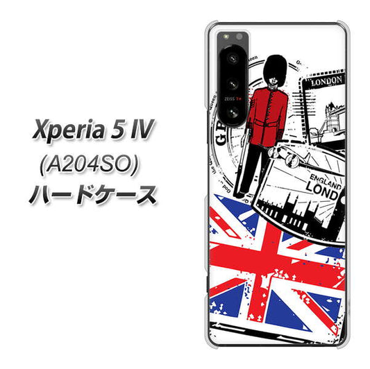 Xperia 5 IV A204SO SoftBank 574 ＬＯＮＤＯＮ ハードケース 背面印刷