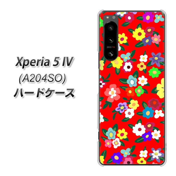 Xperia 5 IV A204SO SoftBank 780 リバティプリントRD ハードケース 背面印刷