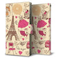Xperia Ace SO-02L docomo 高画質仕上げ プリント手帳型ケース(薄型スリム)LOVE フランス