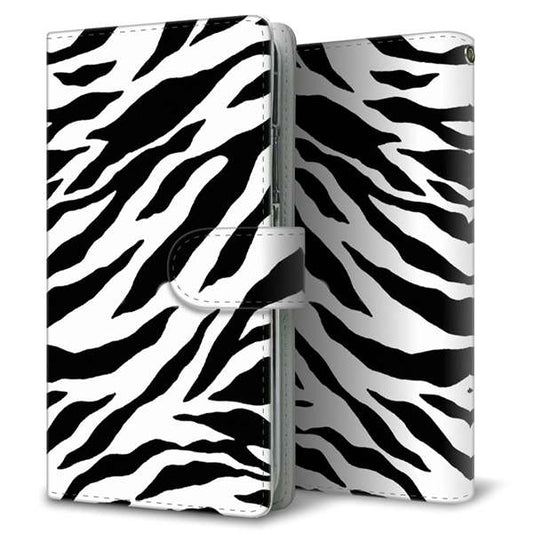 Google Pixel 6 Pro 高画質仕上げ プリント手帳型ケース(通常型)【054 ゼブラ】
