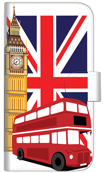 iPhone 6 Plus 573 イギリス 通常型 プリント手帳型ケース