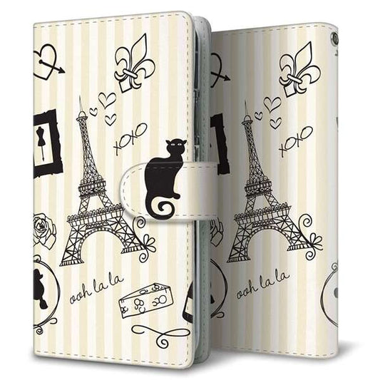 Google Pixel 6a 高画質仕上げ プリント手帳型ケース(通常型)LOVE フランス