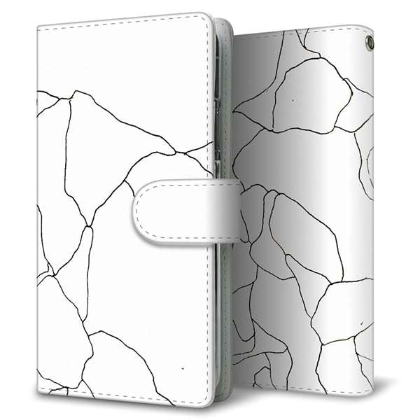 iPhone14 Pro 高画質仕上げ プリント手帳型ケース(通常型)【FD826 ボーダーライン03（稲永）】