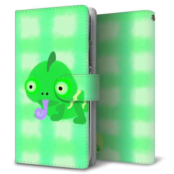 au アクオス セリエ ミニ SHV38 高画質仕上げ プリント手帳型ケース(通常型)【YF827 かめれおん】