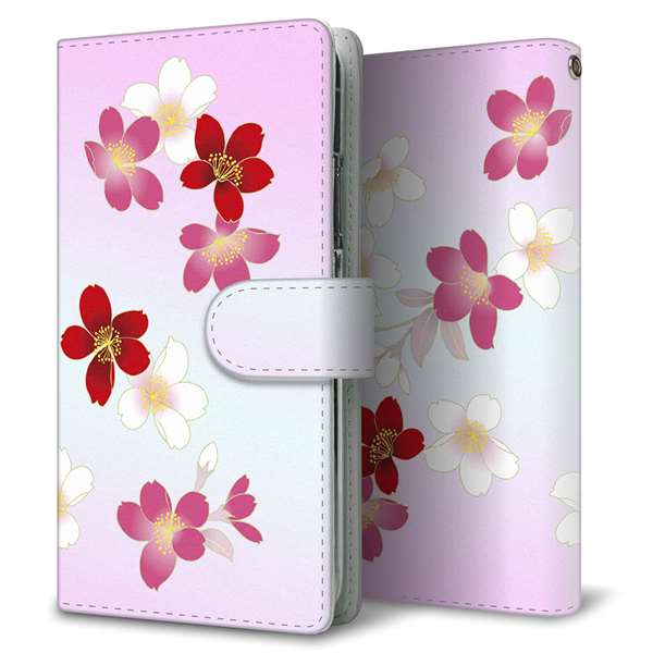 Xiaomi 11T Pro 高画質仕上げ プリント手帳型ケース(通常型)【YJ320 桜 和】