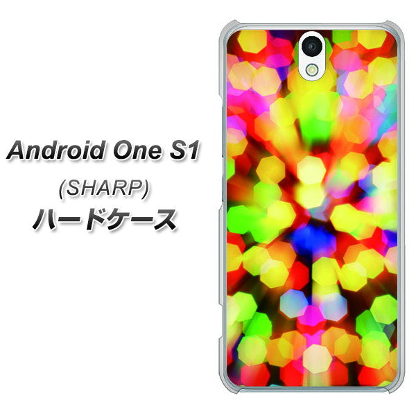 Android One S1 Y!mobile VA874 未来へのワープ ハードケース 背面印刷