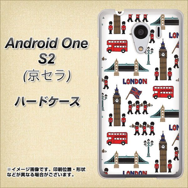 Android One S2 Y!mobile EK811 ロンドンの街 ハードケース 背面印刷
